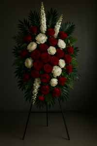Bradford & Magaline Signature Grand Couture Funeral Easel Spray