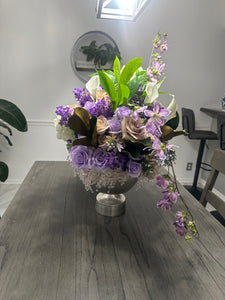 The Lavender Estate – Signature Silk Arrangement