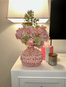 La Vague Rose — Couture Ruffle Arrangement