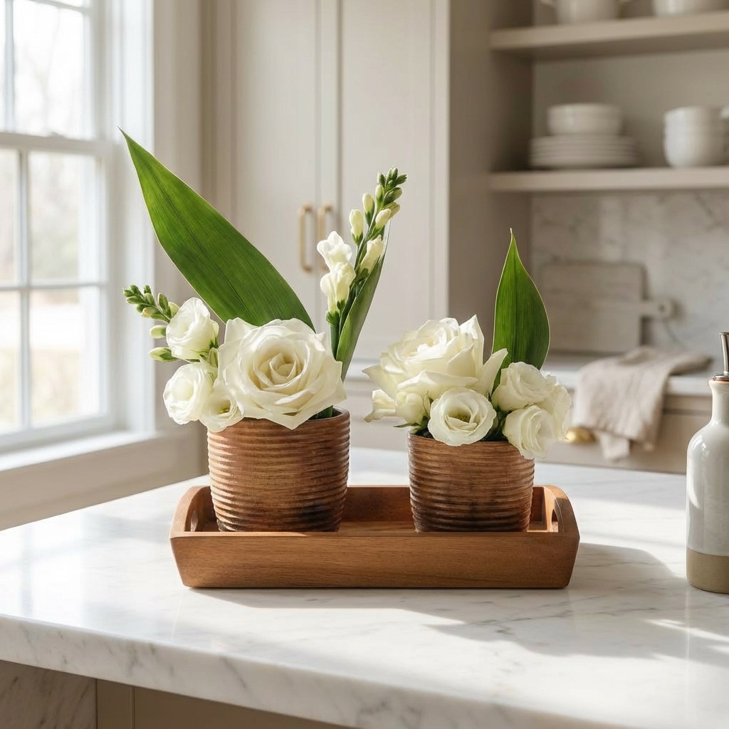 Architect's Pair in a styled setting
