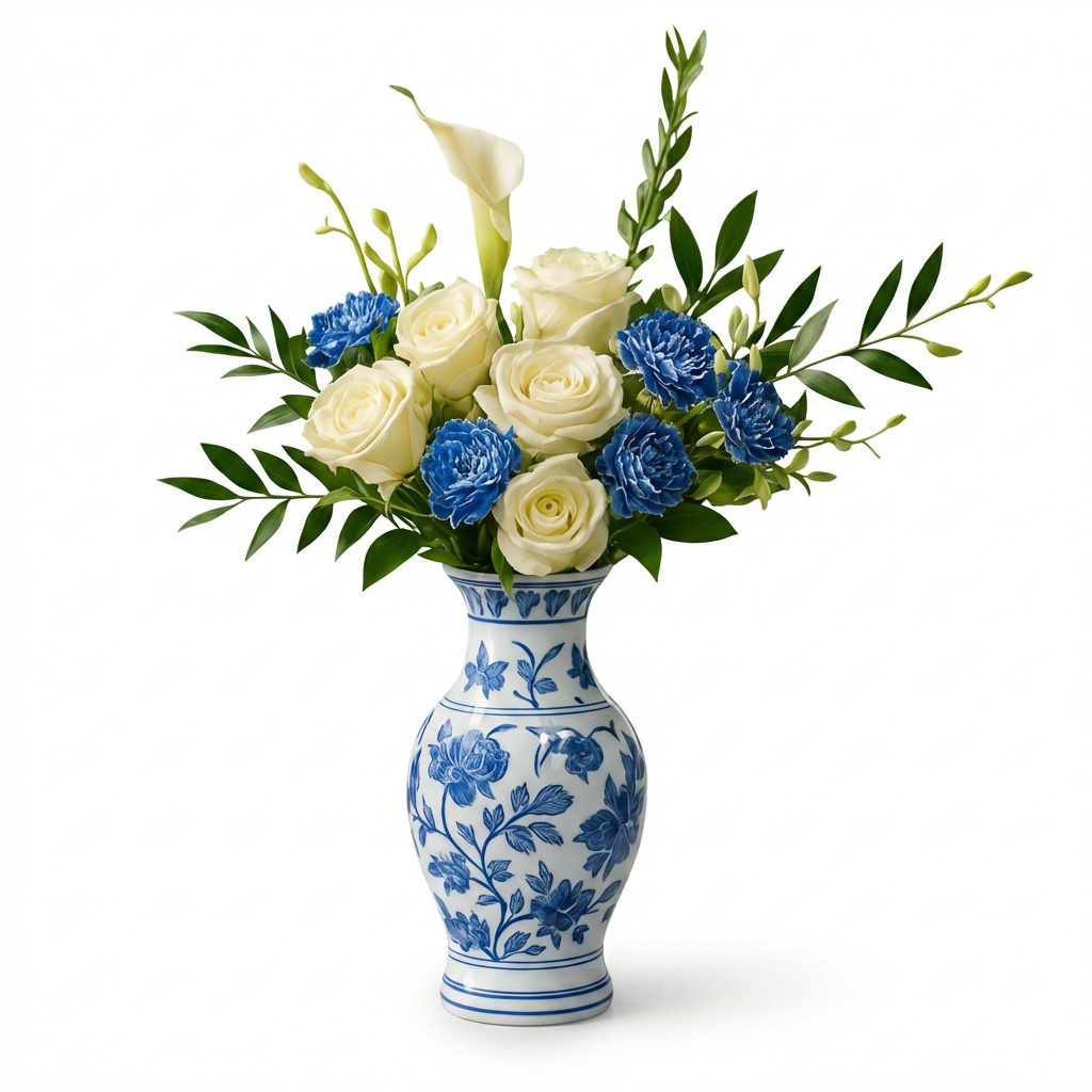 Blue Garden Reverie