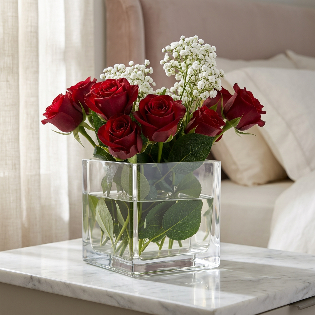 Rosehour in a styled setting