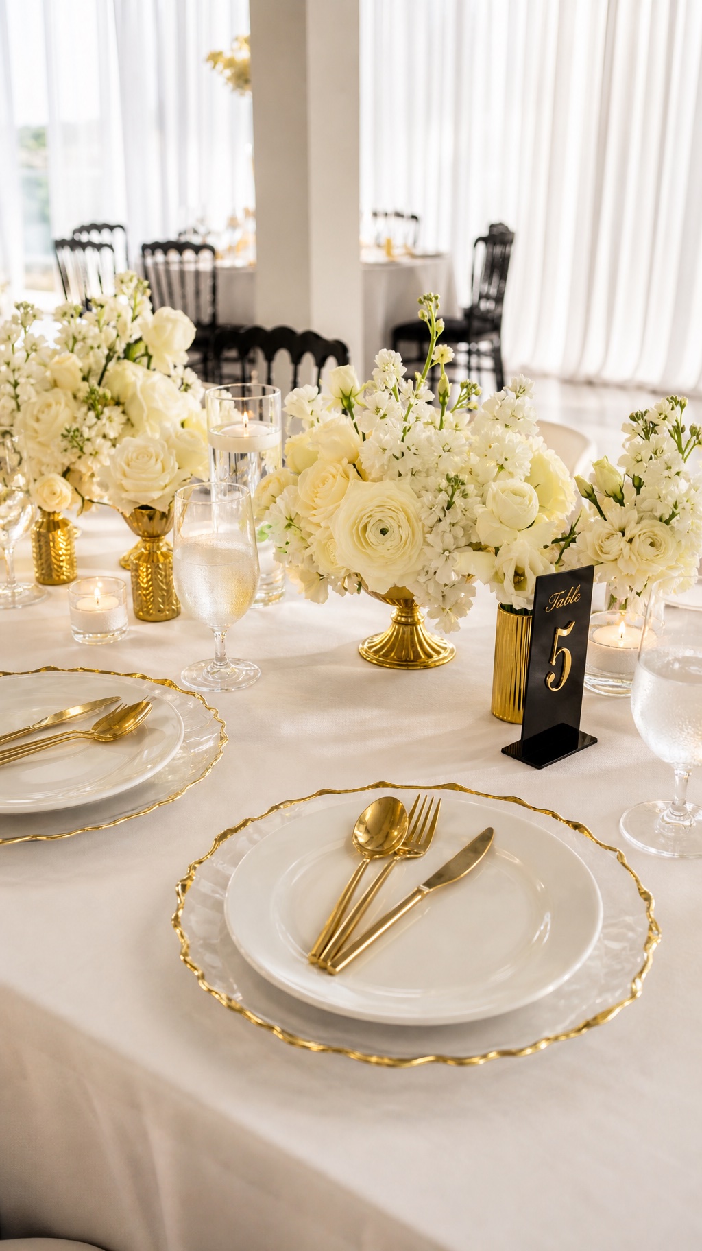 Wedding floral arrangement